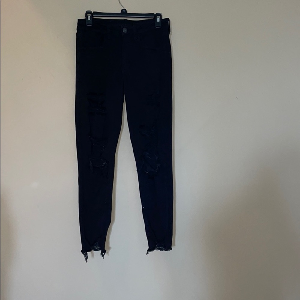 Black American Eagle Ripped jeans